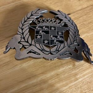 😄Large Metal Cadillac Belt Buckle
